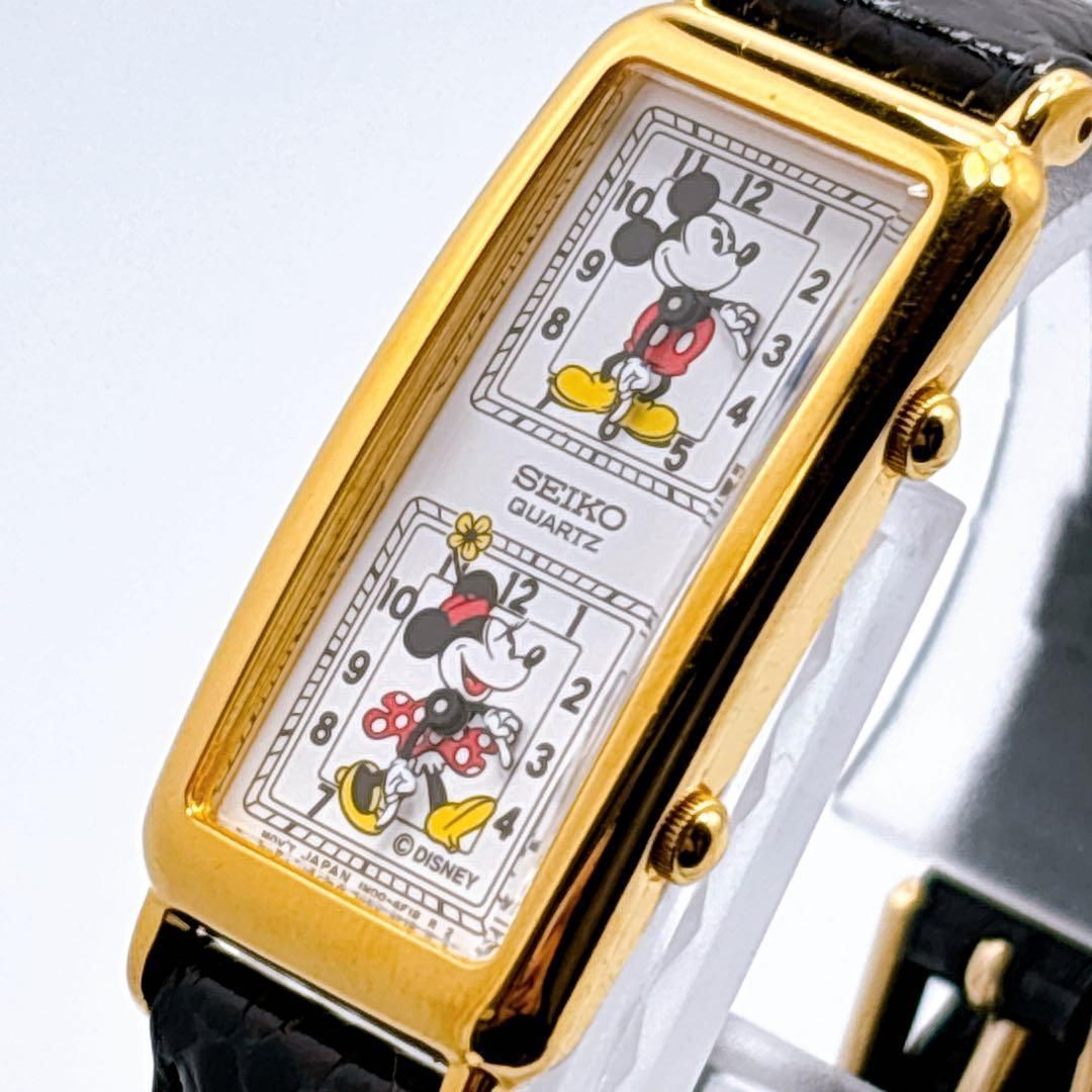 692 セイコー 1N00-5K60 ディズニー デュアルタイム 腕時計 希少
