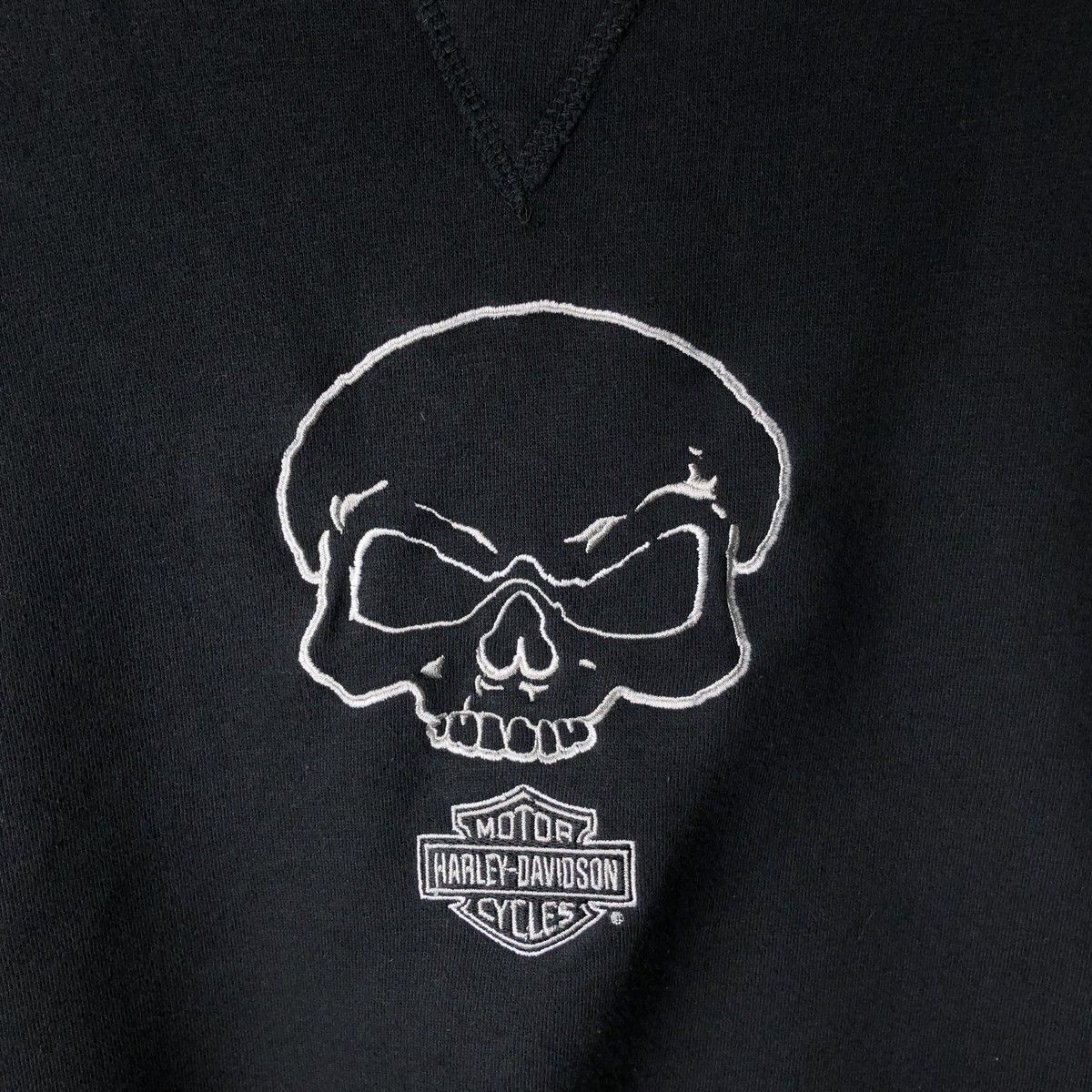 古着 ハーレーダビッドソン Harley-Davidson ドクロ柄 スカル柄 