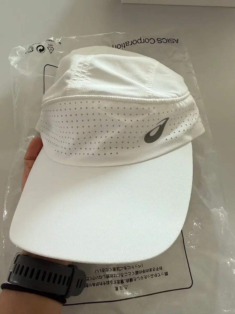アシックス ランニング ライト ウーブンキャップ