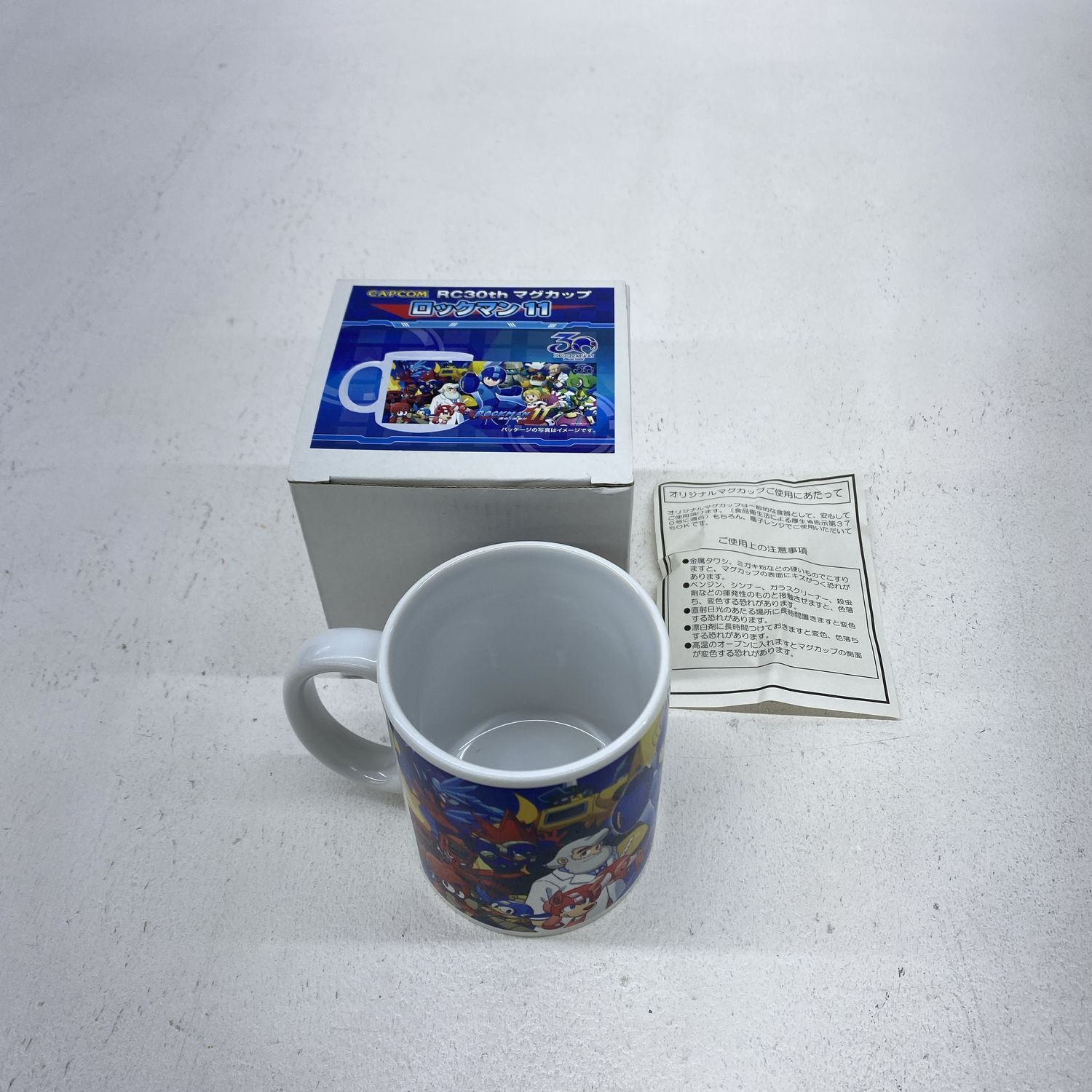 ☆加古川物流】【中古品】ロックマン11 30周年 マグカップ CAPCOM