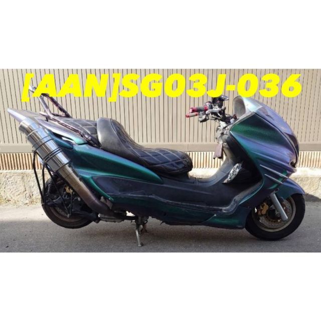 AAN 32662]ヤマハ YAMAHA マジェスティ250C SG03J-036 社外マフラー