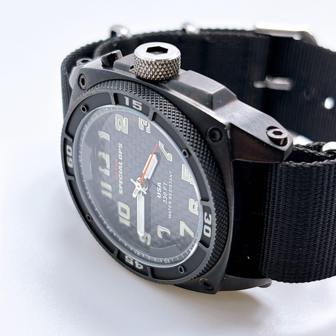 696 MTM SPECIAL OPS ブラックホーク ミリタリー 腕時計 MTM 