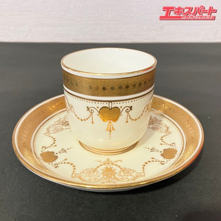 ミントン Minton デミタス カップ&ソーサー C/S 金彩 戸塚店 - メルカリ