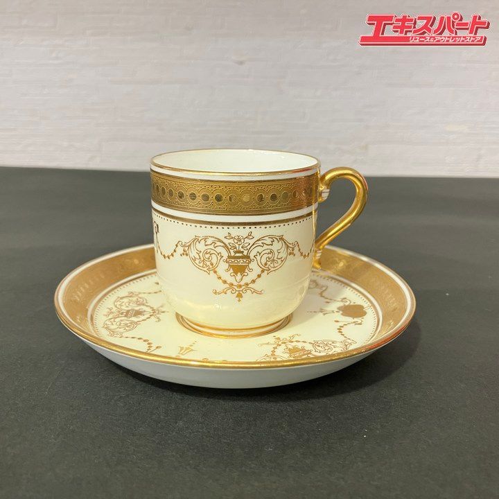 ミントン Minton デミタス カップ&ソーサー C/S 金彩 戸塚店 - メルカリ
