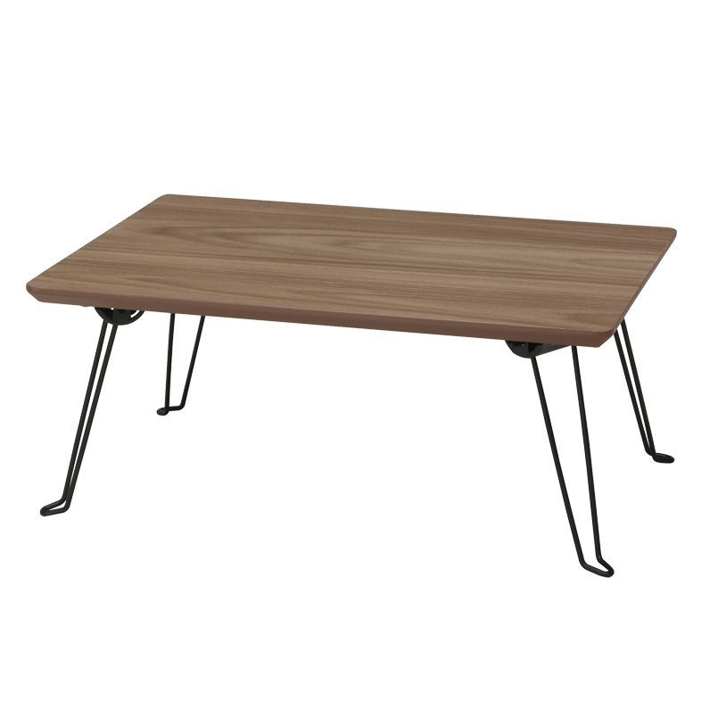 カームテーブル(オーバル)(ブラウン⁄茶) 幅90cm×奥行45cm 机 つくえ