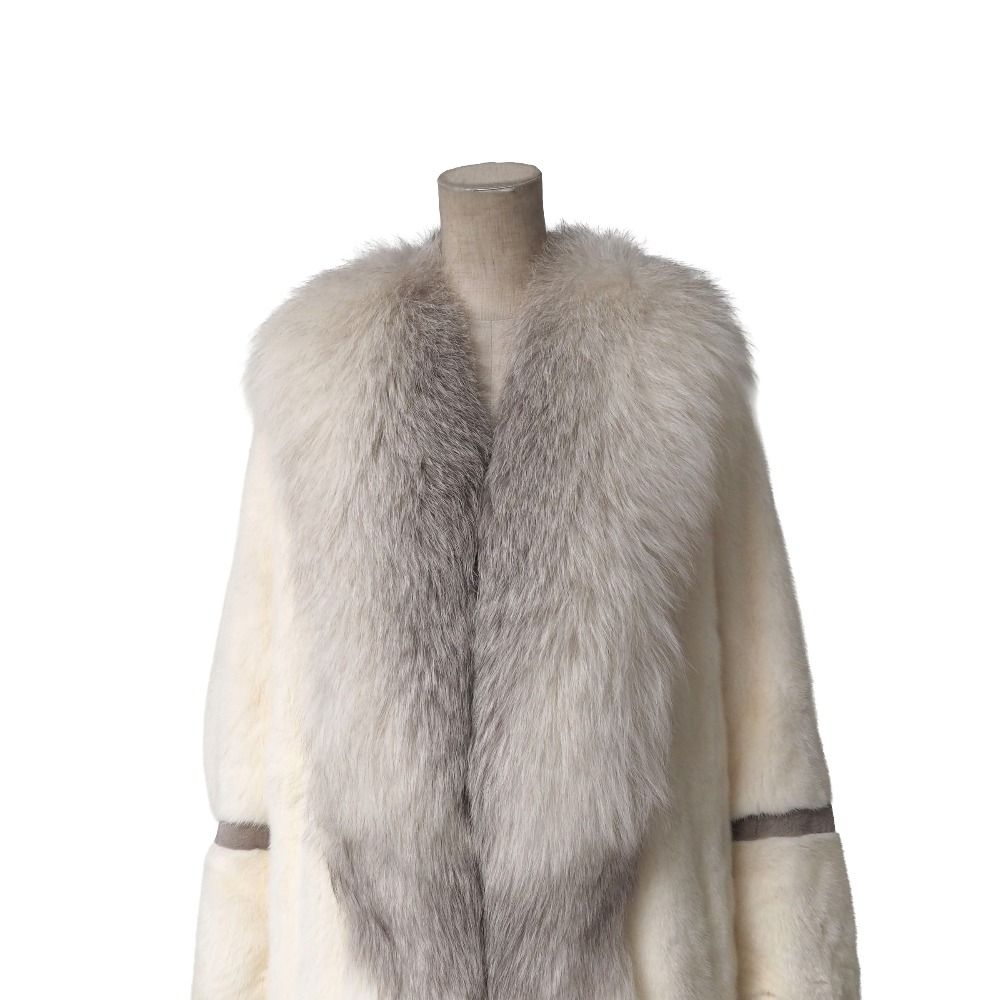 □美品□KOPENHAGEN FUR コペンハーゲンファー コート サイズ- ミンク
