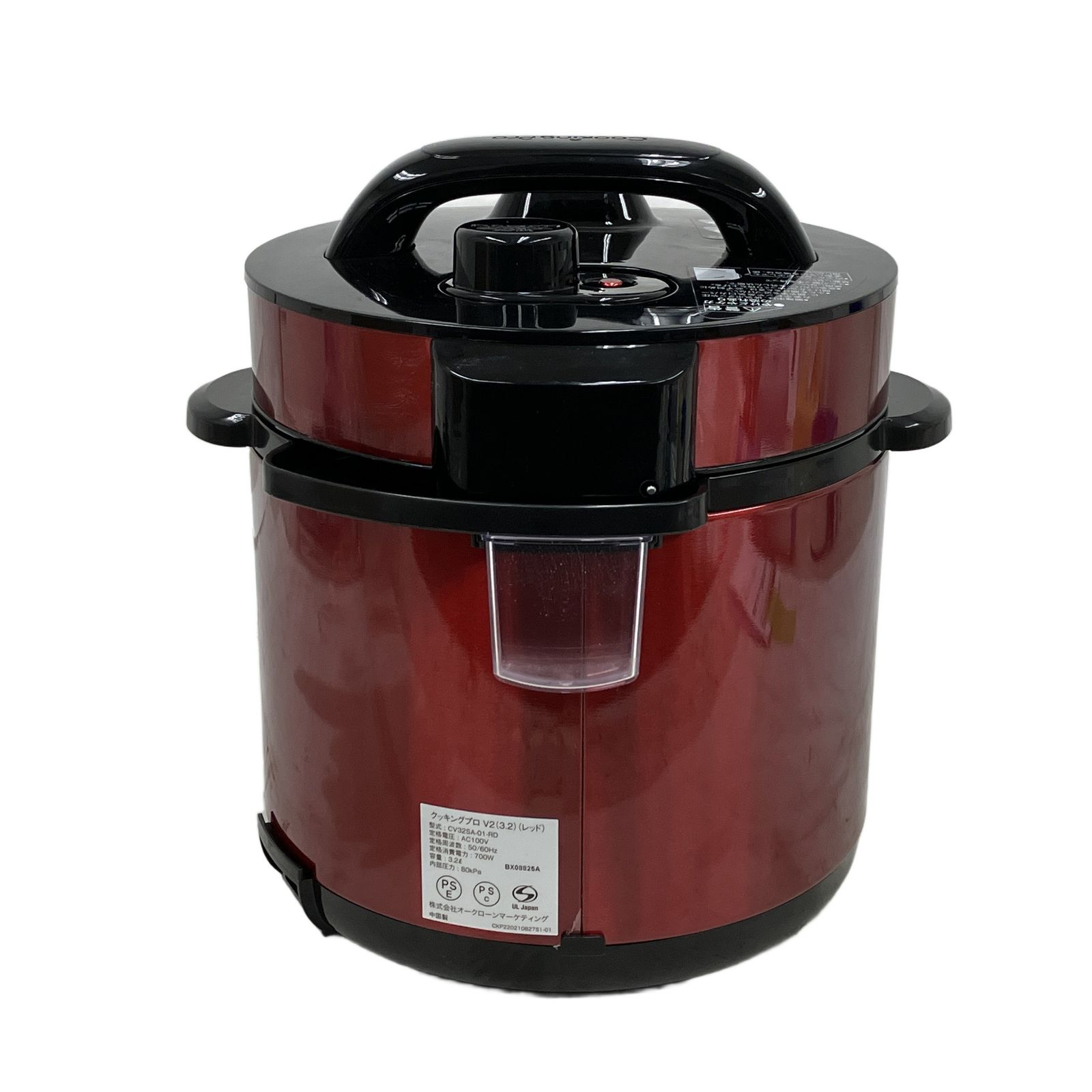 Shop Japan クッキングプロ V2 CV32SA-01-RD 3.2L 電気圧力鍋 ショップ
