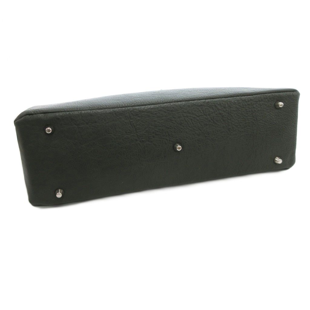 新進工房 SINSIN 大人革袋 2.0 ヨコ型 トートバッグ 手提げ レザー 緑