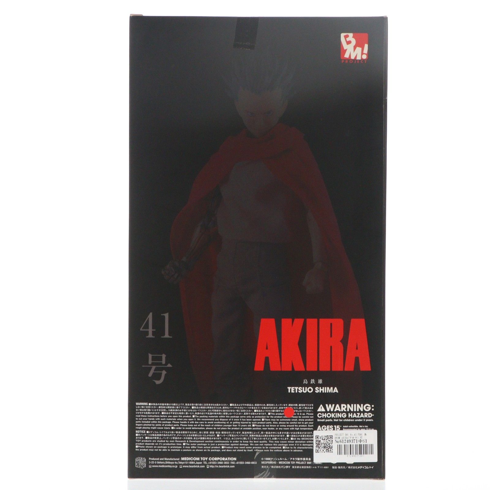 PROJECT BM! No.40 PBM! 島鉄雄 AKIRA(アキラ) 完成品 可動フィギュア