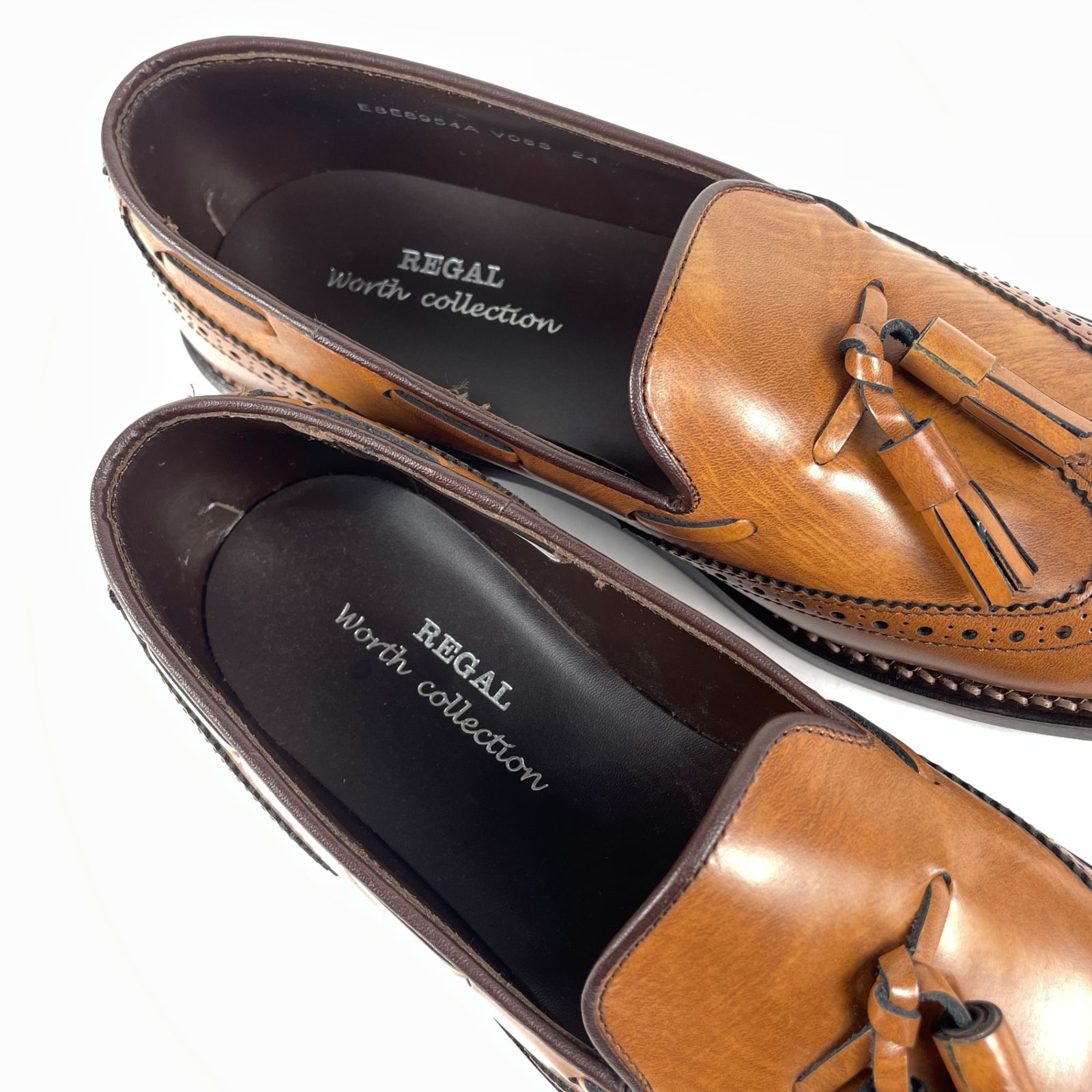 REGAL WORTH COLLECTION V088 ウイングチップ タッセルローファー