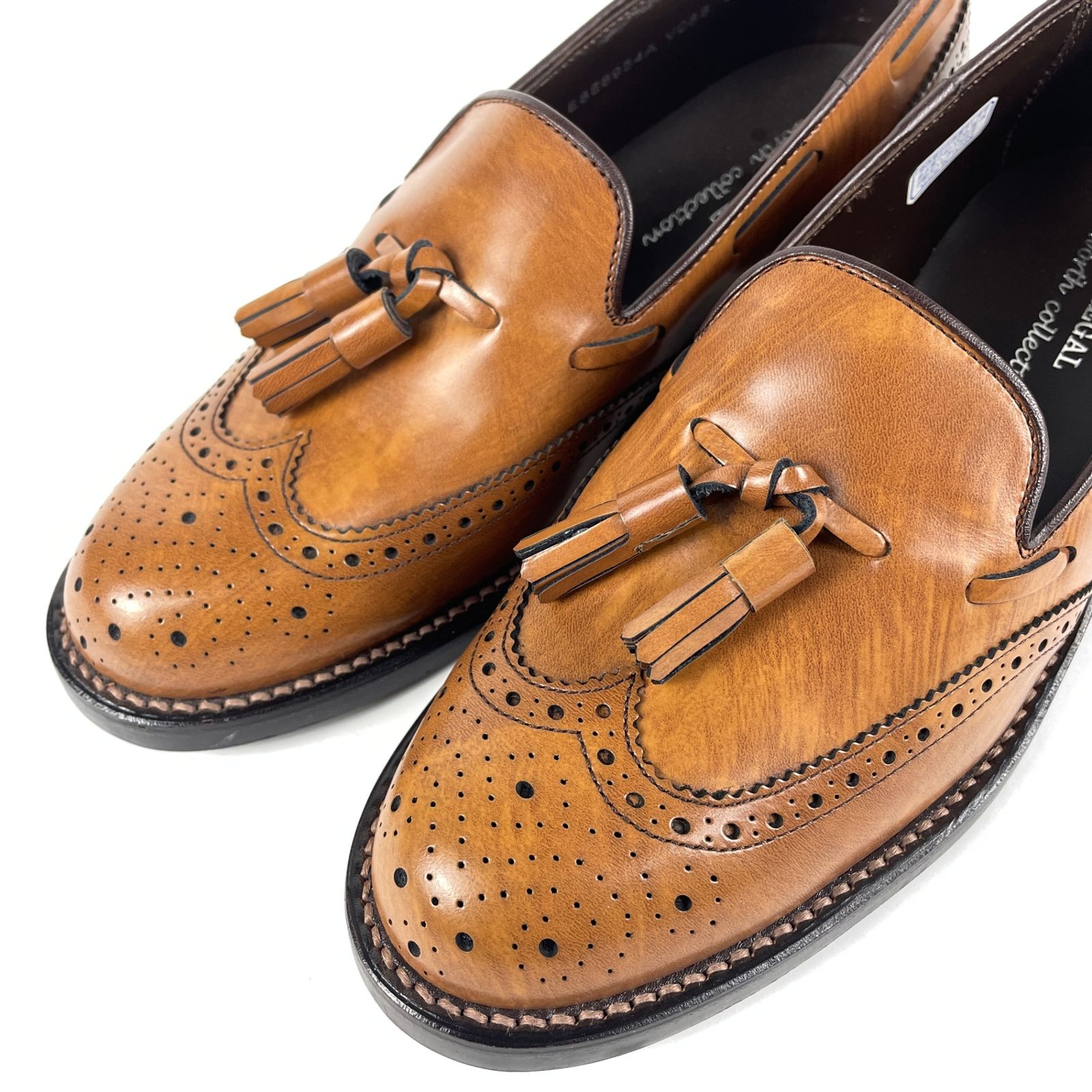 REGAL WORTH COLLECTION V088 ウイングチップ タッセルローファー