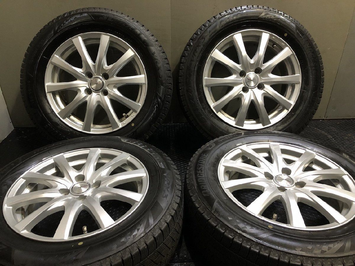 BS BLIZZAK VRX3 195/65R16】スタッドレス【Weds RAVRION RS01 