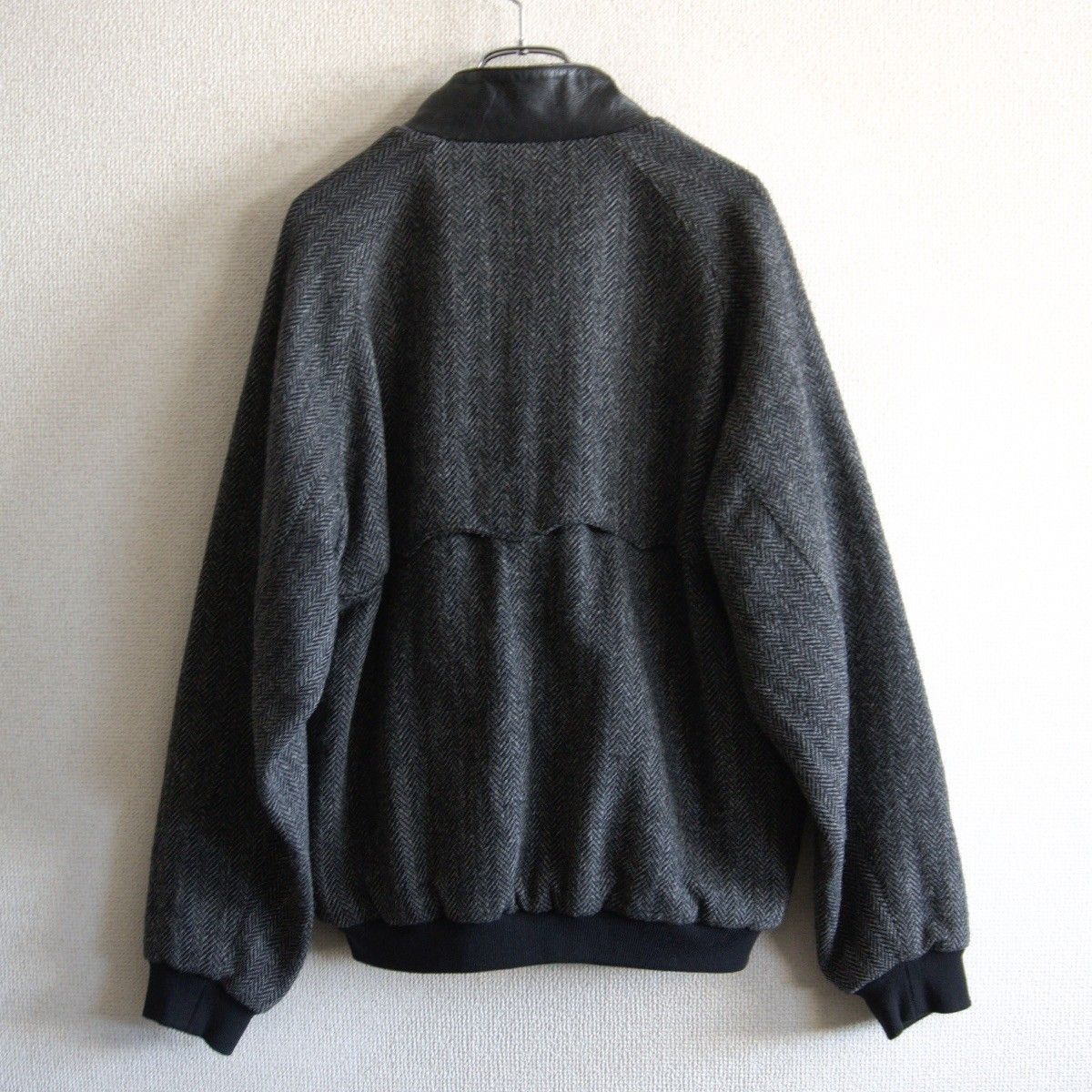 【美品】BARACUTA【×Harris Tweed G9 スウィングトップ ハリントンジャケット】 38 バラクータ ハリスツイード イングランド製 26020506 美品】BARACUTA【×Harris Tweed G9 スウィングトップ ハリントン