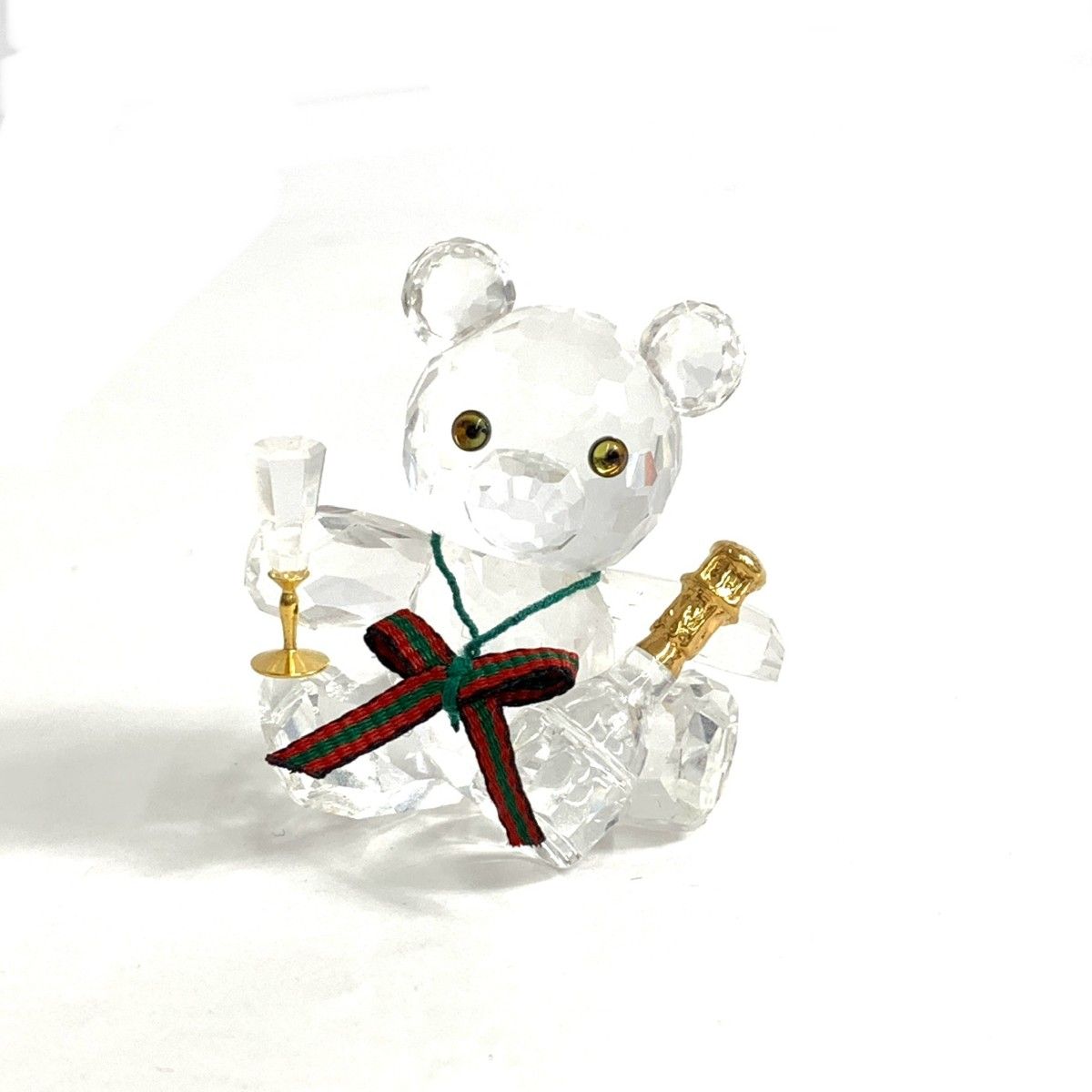 SWAROVSKI スワロフスキー クリスベア 乾杯 SWAROVSKI スワロフスキー フィギュリン/クリスベア 乾杯 クリア