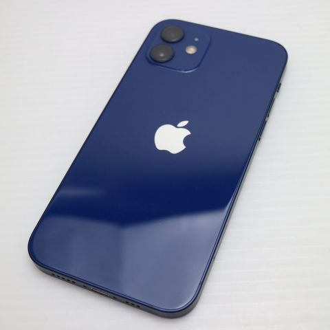 美品 SIMフリー iPhone12 128GB ブルー 即日発送 スマホ 白ロム Apple