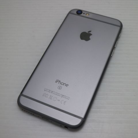 美品 SIMフリー iPhone6S 128GB スペースグレイ 即日発送 スマホ Apple