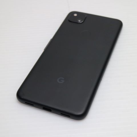 超美品 SoftBank Google Pixel 4a 128GB ジャストブラック スマホ 土日