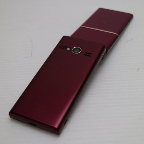 超美品 au KYF35 MARVERA ワインレッド 即日発送 ガラケー KYOCERA au