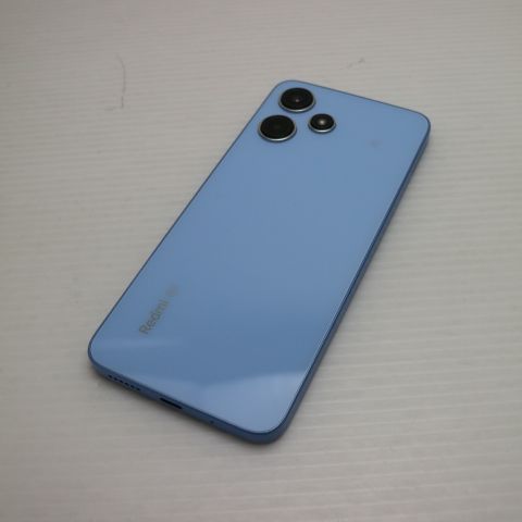 超美品 SIMフリー Redmi 12 5G 128GB スカイブルー スマホ Xiaomi 即日