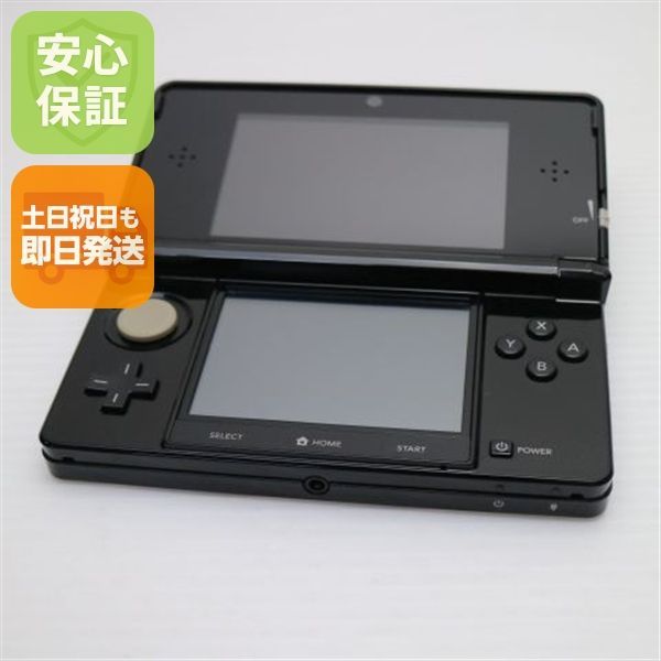 良品中古 ニンテンドー3DS クリアブラック 即日発送 game 任天堂 本体