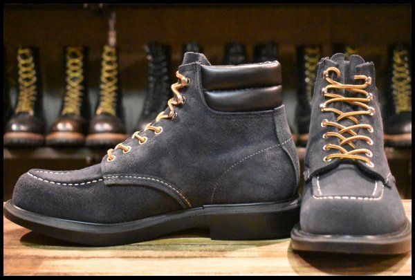 9D 美品 BEAMS別注 12年】レッドウィング 8803 ネイビースエード