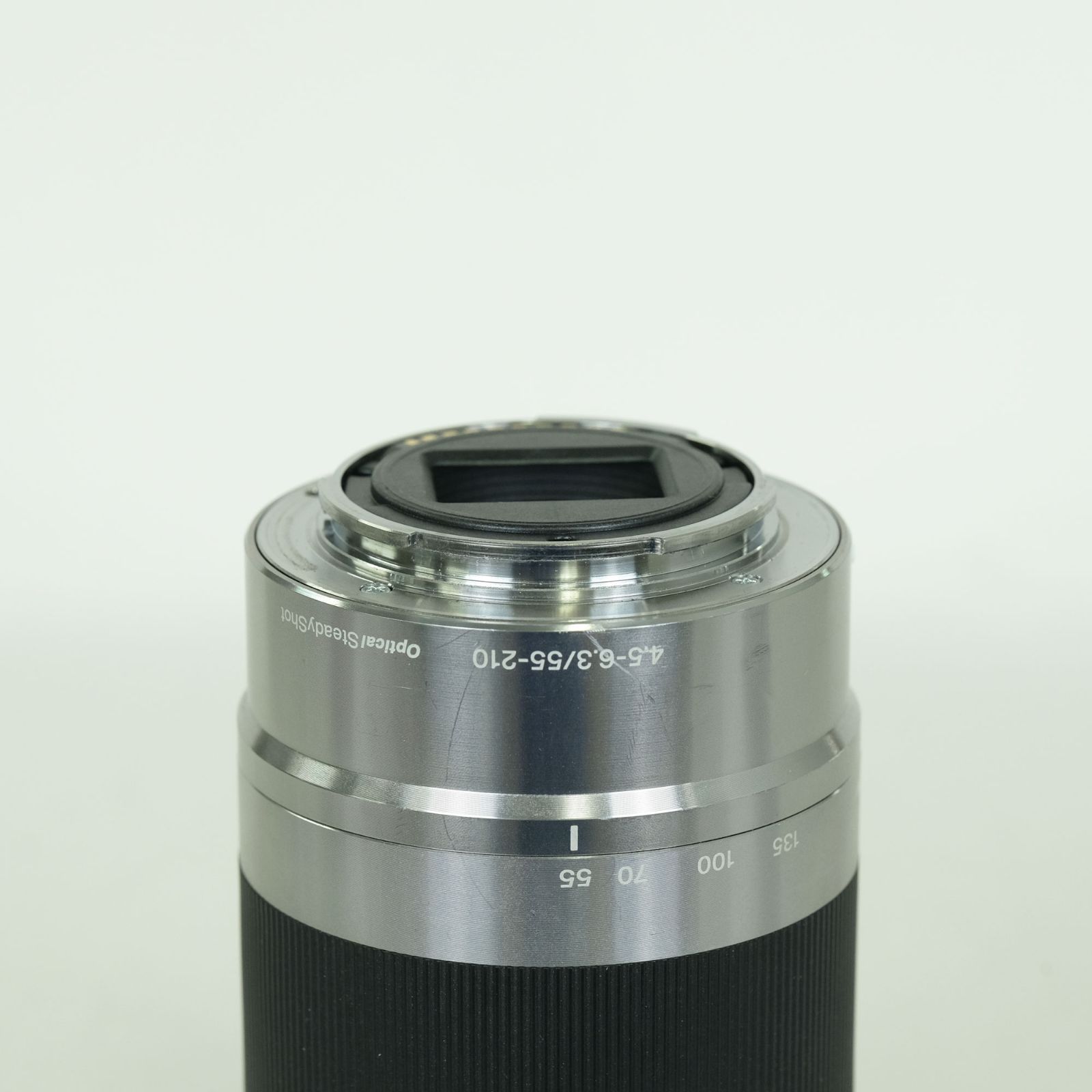 並品] SONY E 55-210mm F4.5-6.3 OSS SEL55210 [シルバー] | SONY E