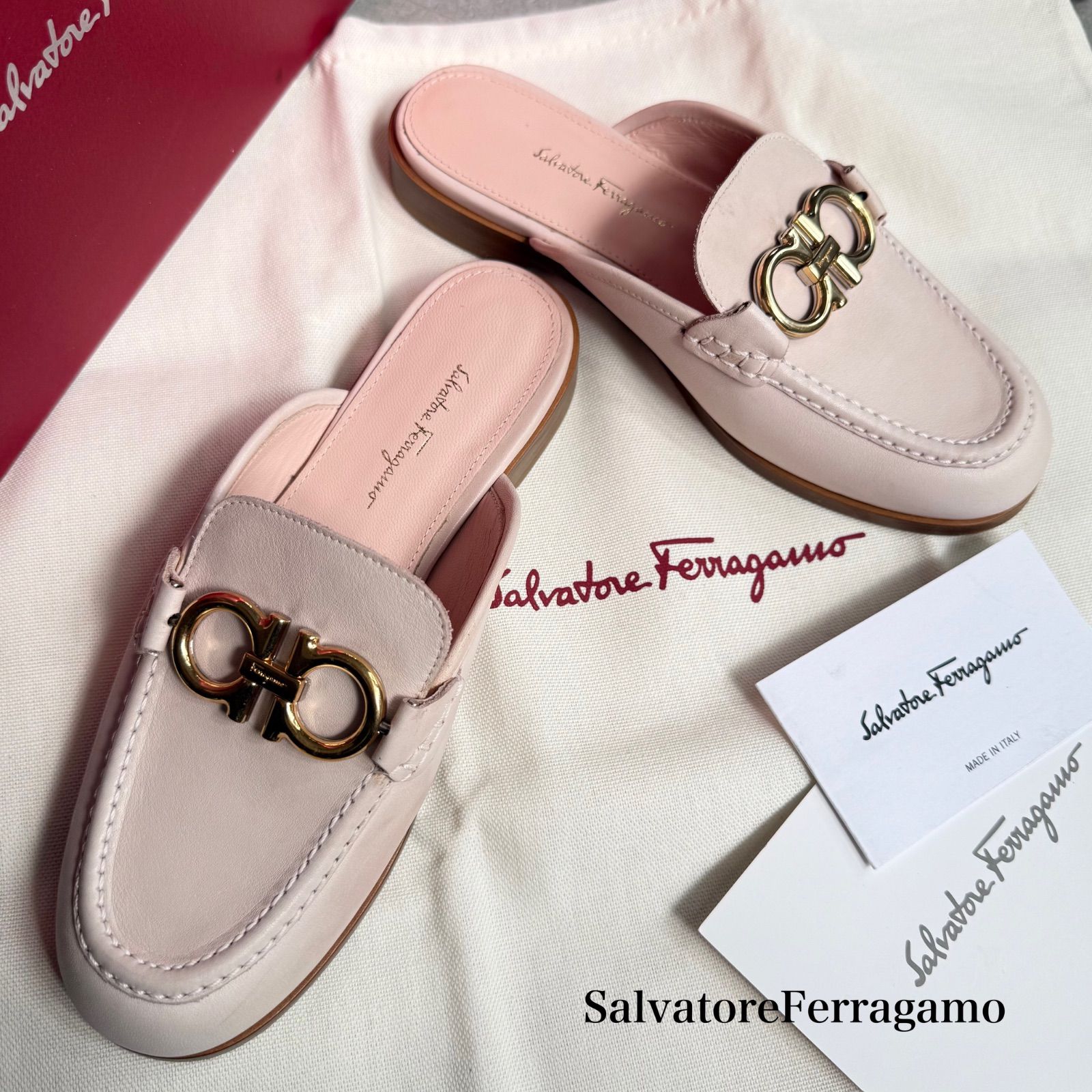 SalvatoreFerragamo サルヴァトーレフェラガモ VIGGIO ガンチーニ 