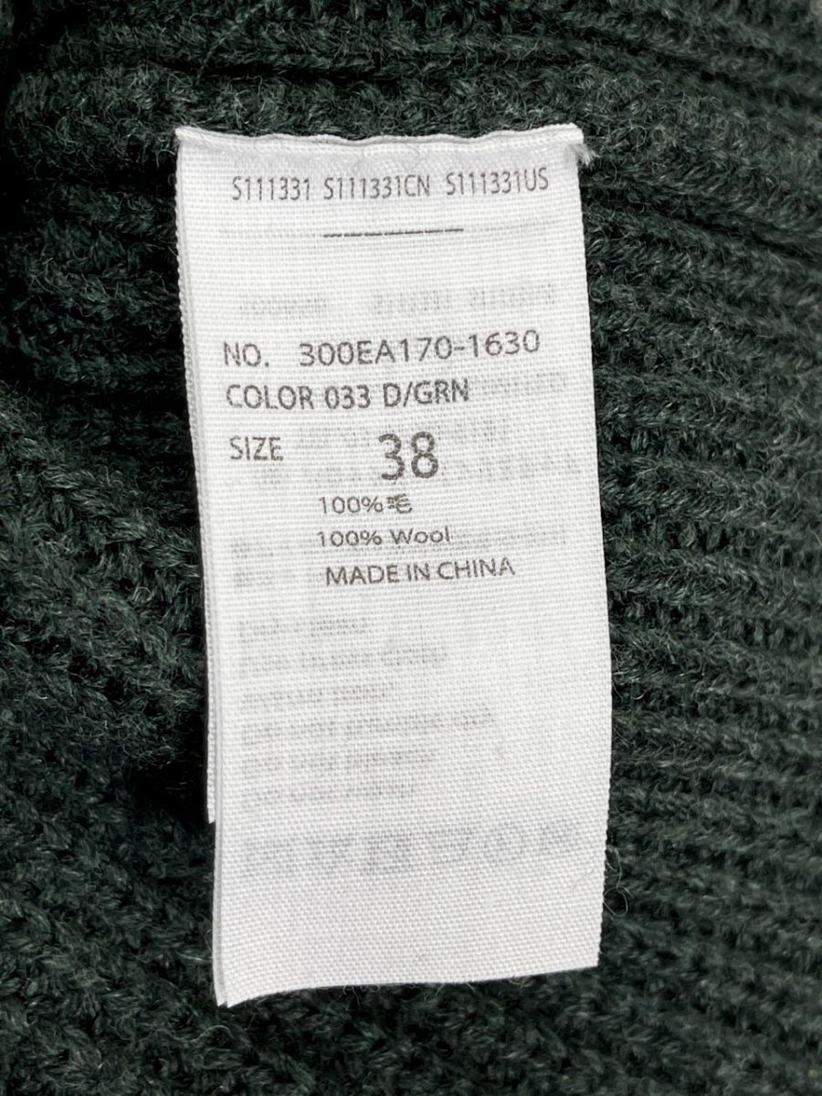 ENFOLD エンフォルド ニット ワンピース size38 M/緑◇□◎レディース