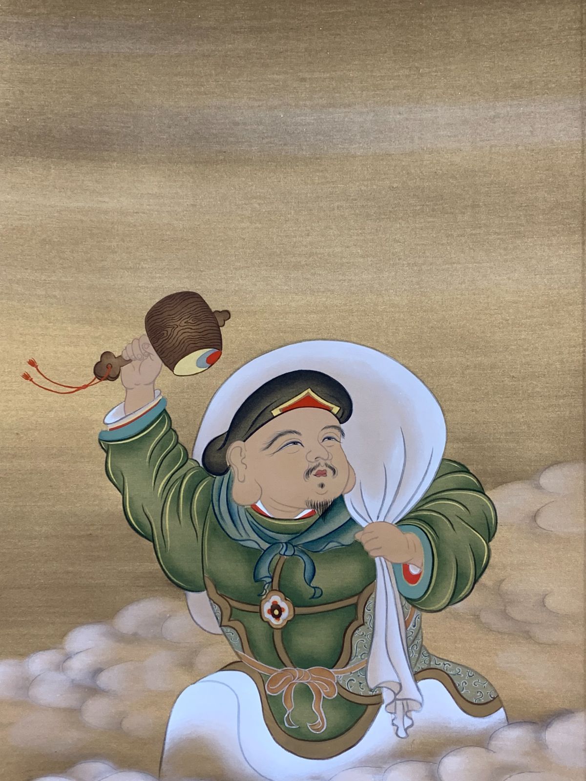 掛け軸】336 国井幸雪「恵比寿大黒 双幅」山下松麓師事 岐阜の人 #茶掛