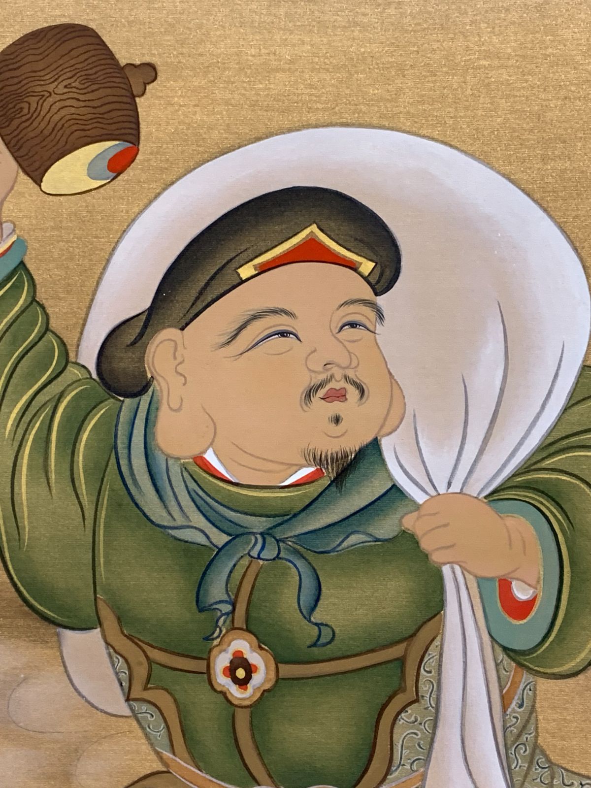 掛け軸】336 国井幸雪「恵比寿大黒 双幅」山下松麓師事 岐阜の人 #茶掛