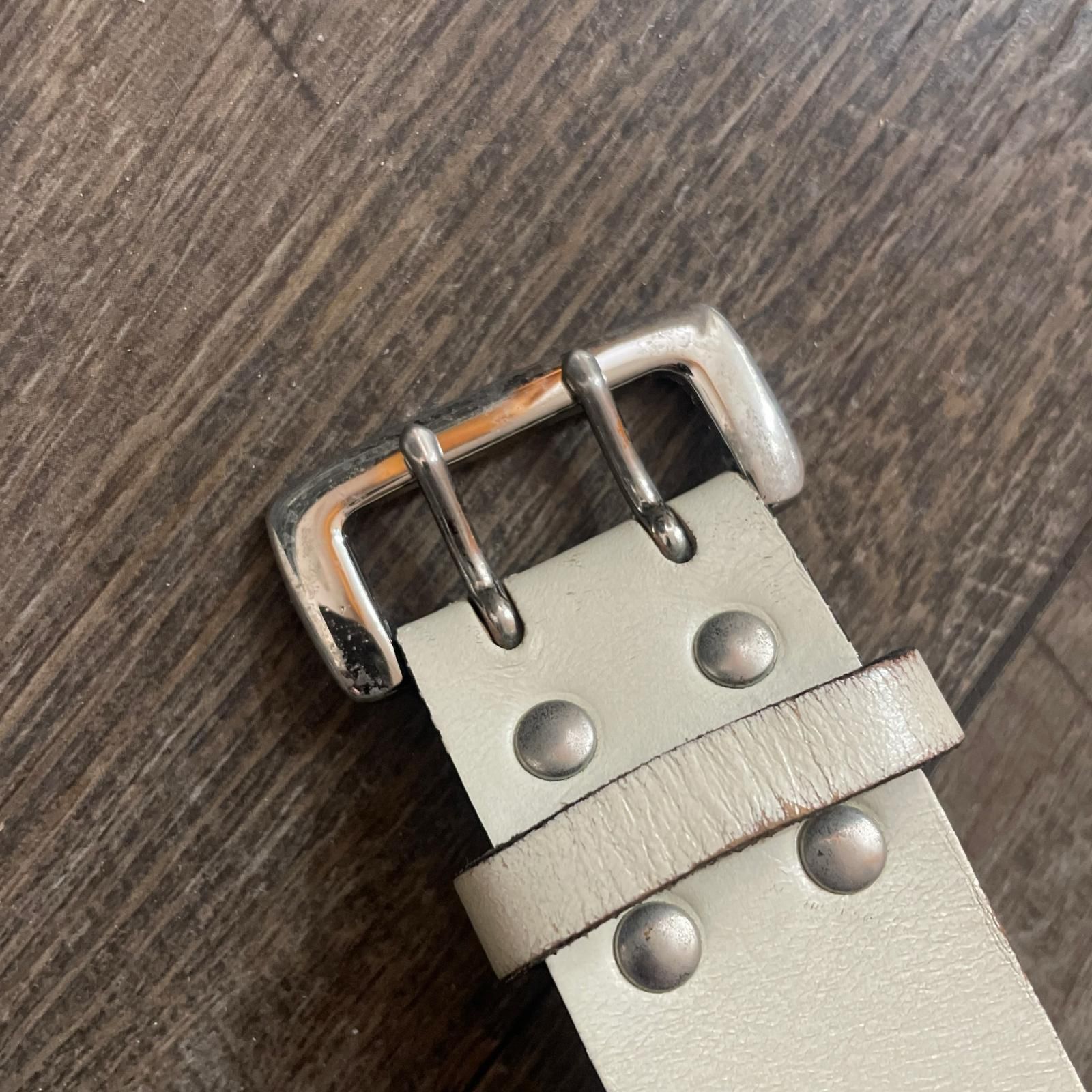 WOLF'S HEAD SHANTii コラボ スタッズ レザー ブレスレット ウルフズ