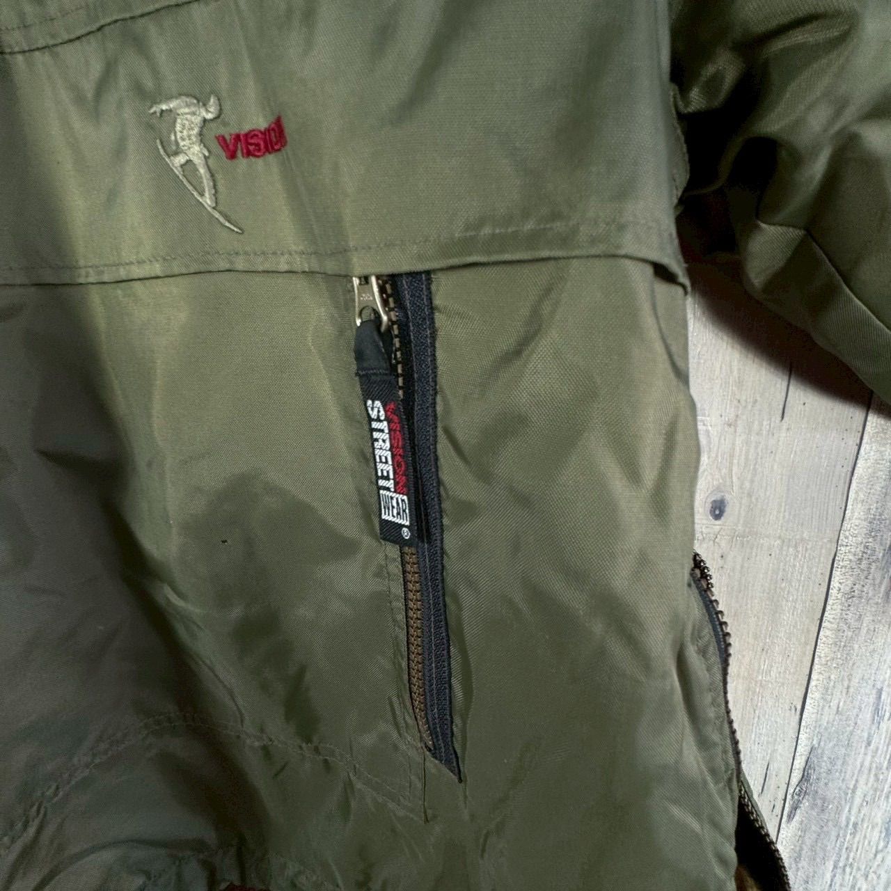 VISION STREET WEAR ビジョン MILITARY COLLECTION ダークグリーン 