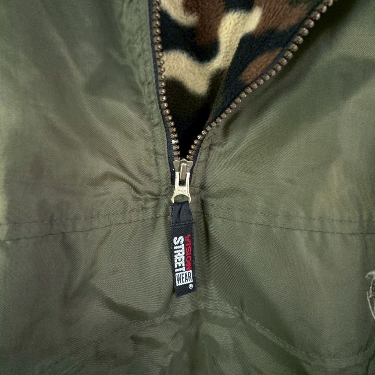 VISION STREET WEAR ビジョン MILITARY COLLECTION ダークグリーン 