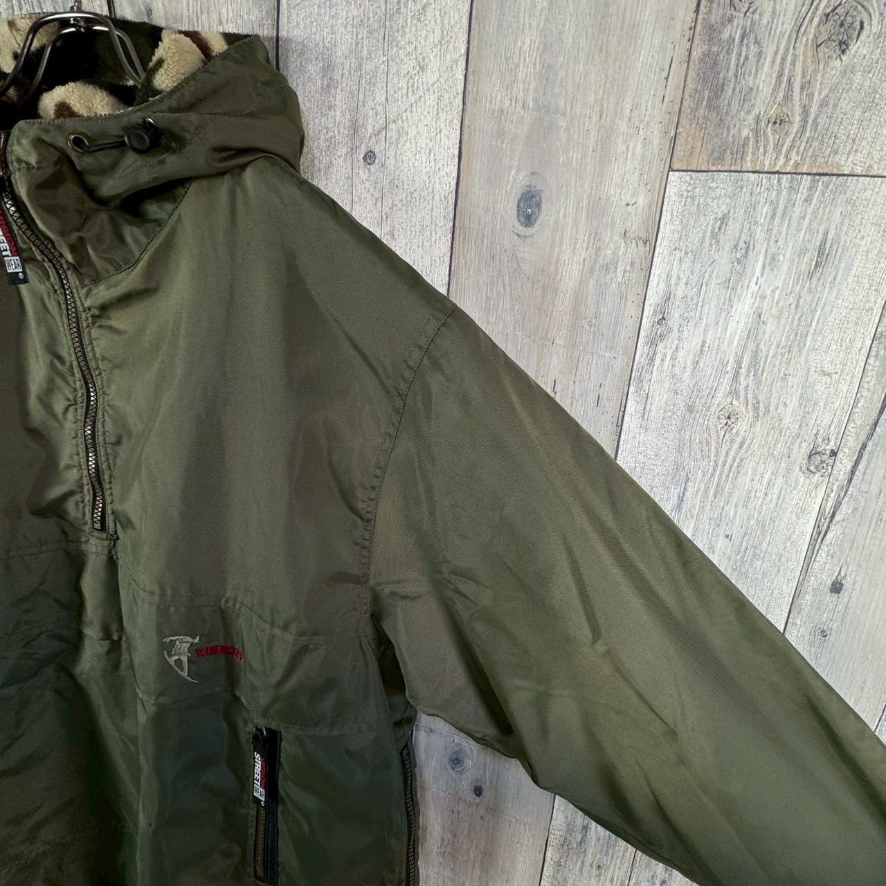 VISION STREET WEAR ビジョン MILITARY COLLECTION ダークグリーン 