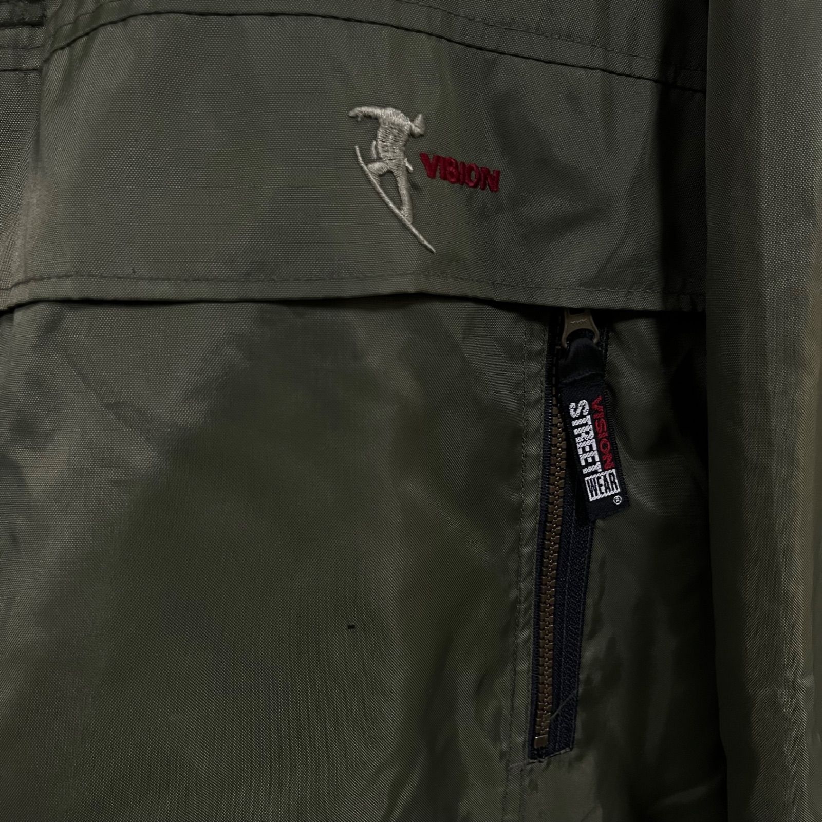 VISION STREET WEAR ビジョン MILITARY COLLECTION ダークグリーン 