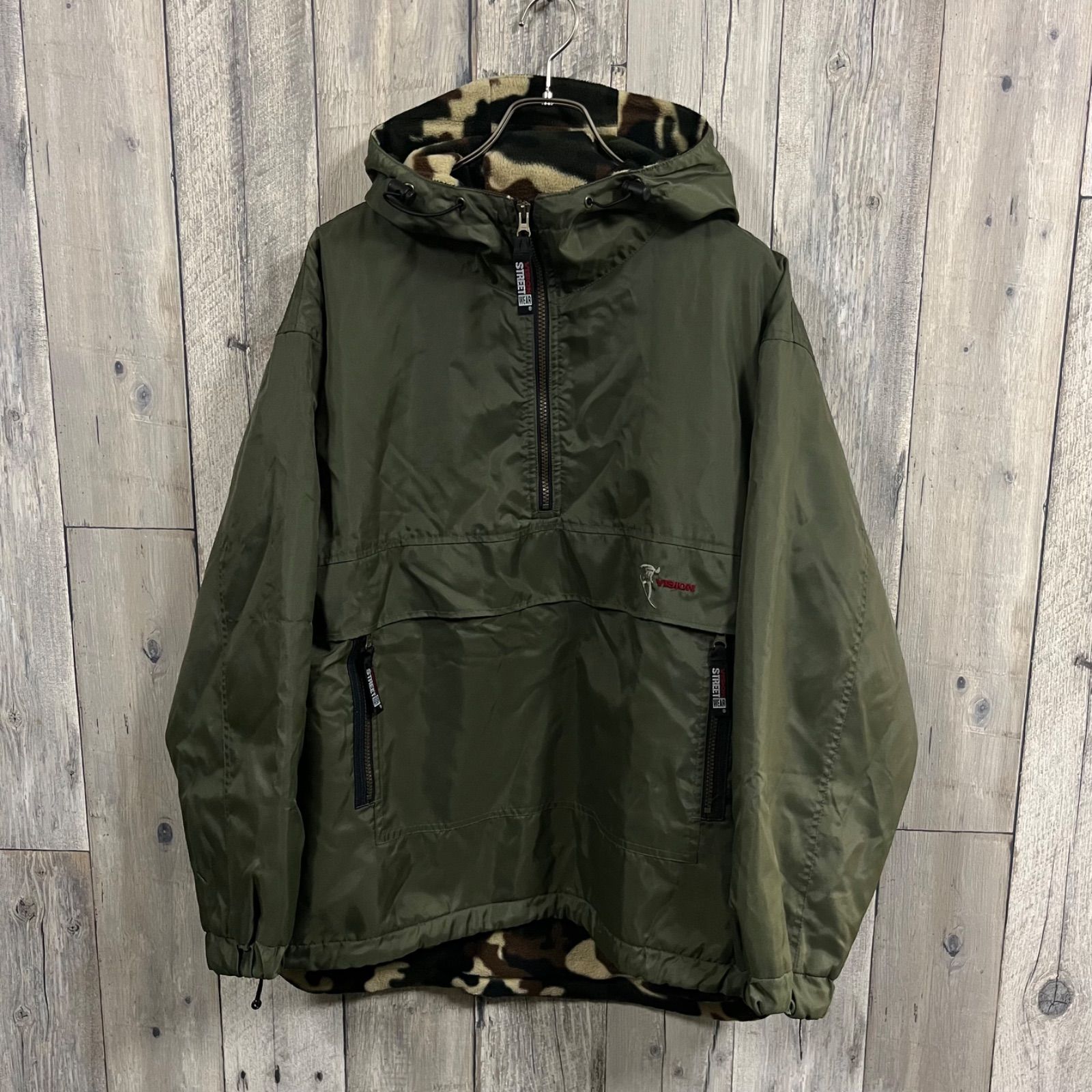 VISION STREET WEAR ビジョン MILITARY COLLECTION ダークグリーン 