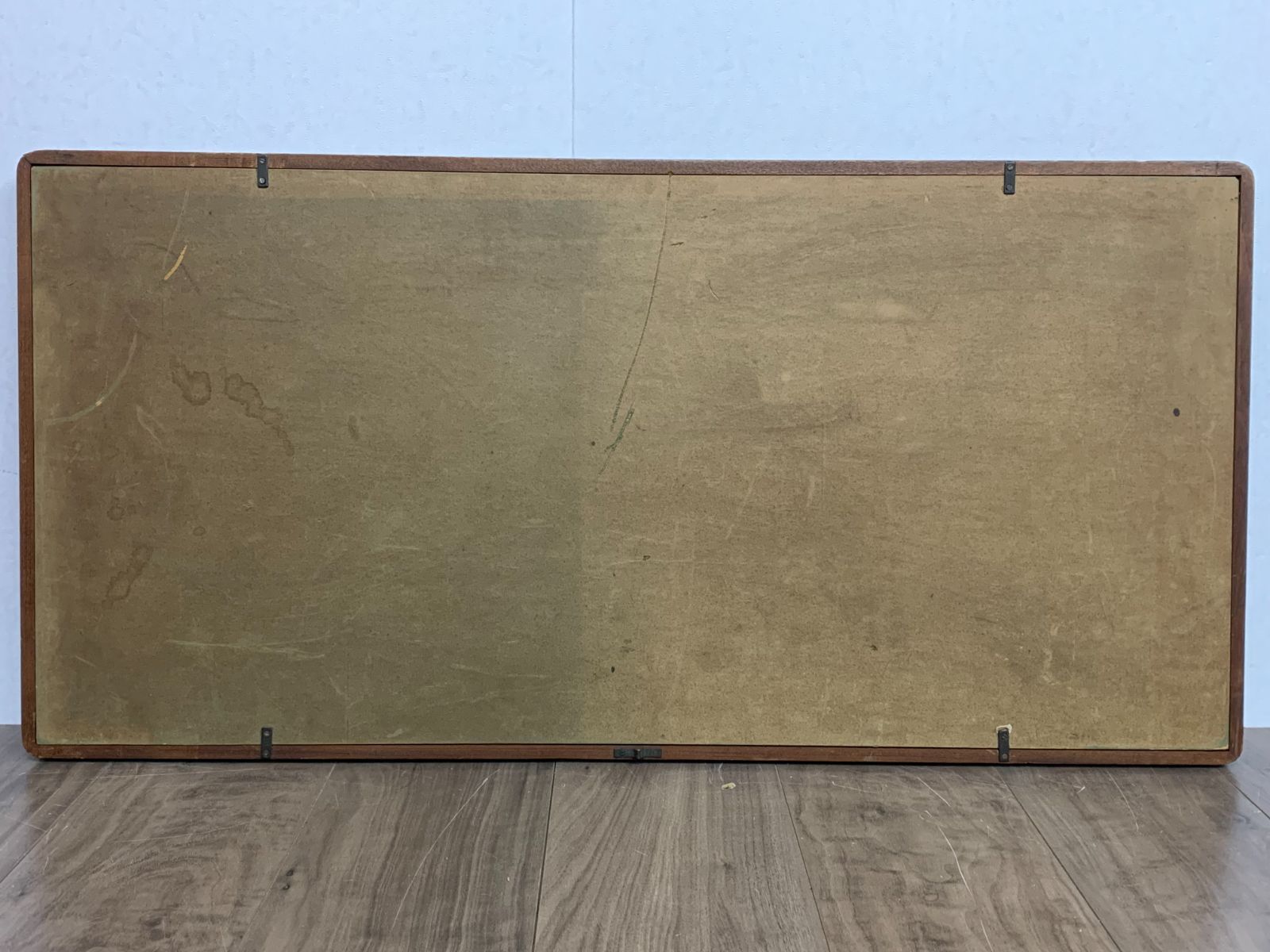 掛け軸】350 棟方志功「花開亦韻」額 額装 工芸 日本の板画家 青森の人