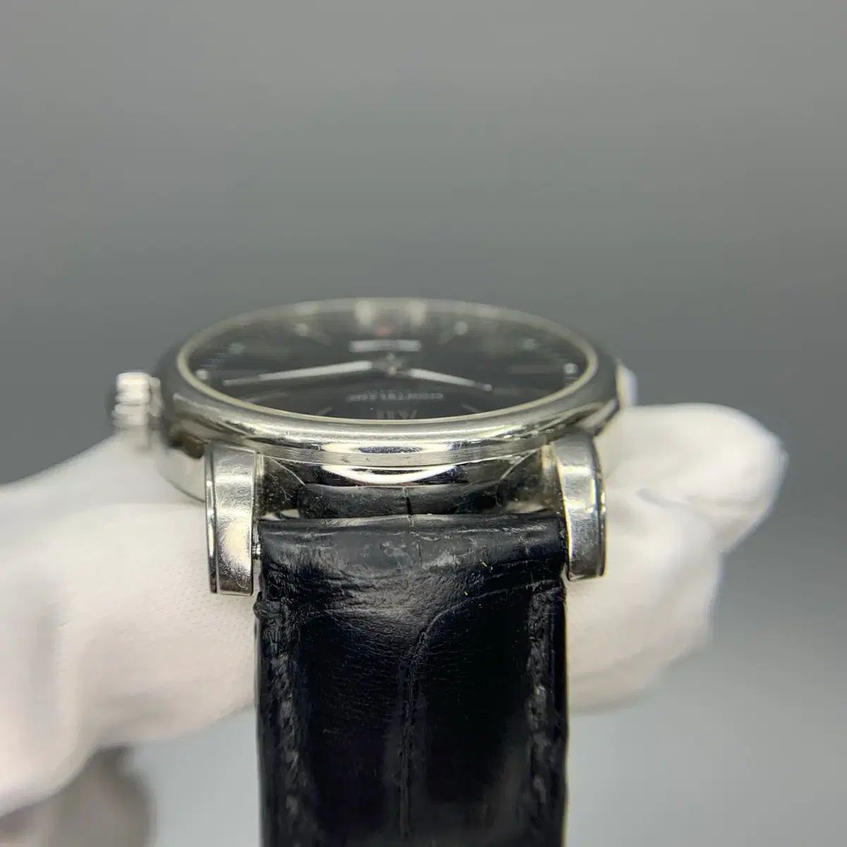  267000230 MONT BLANC 4810 デイト オートマティック ブラック グレー系 自動巻き時計 腕時計(アナログ)