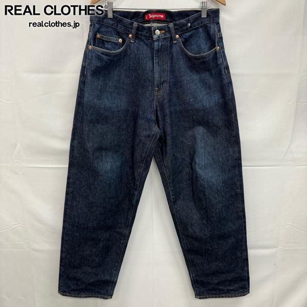 Supreme クラシックロゴ　ブラック　バギーデニム　パンツ　32 メンズ Supreme/シュプリーム【23AW】Baggy Jean/クラシック ロゴ バギー