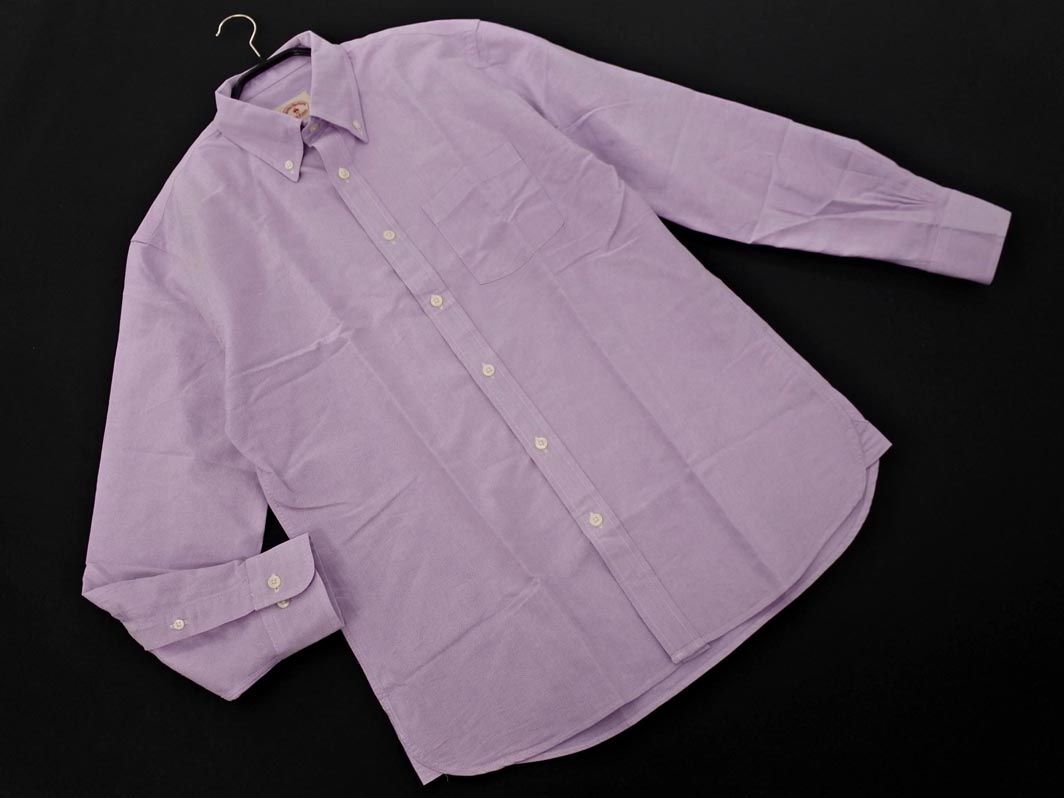 BROOKS BROTHERS ブルックスブラザーズ ボタンダウン シャツ sizeS/ラベンダー  メンズ