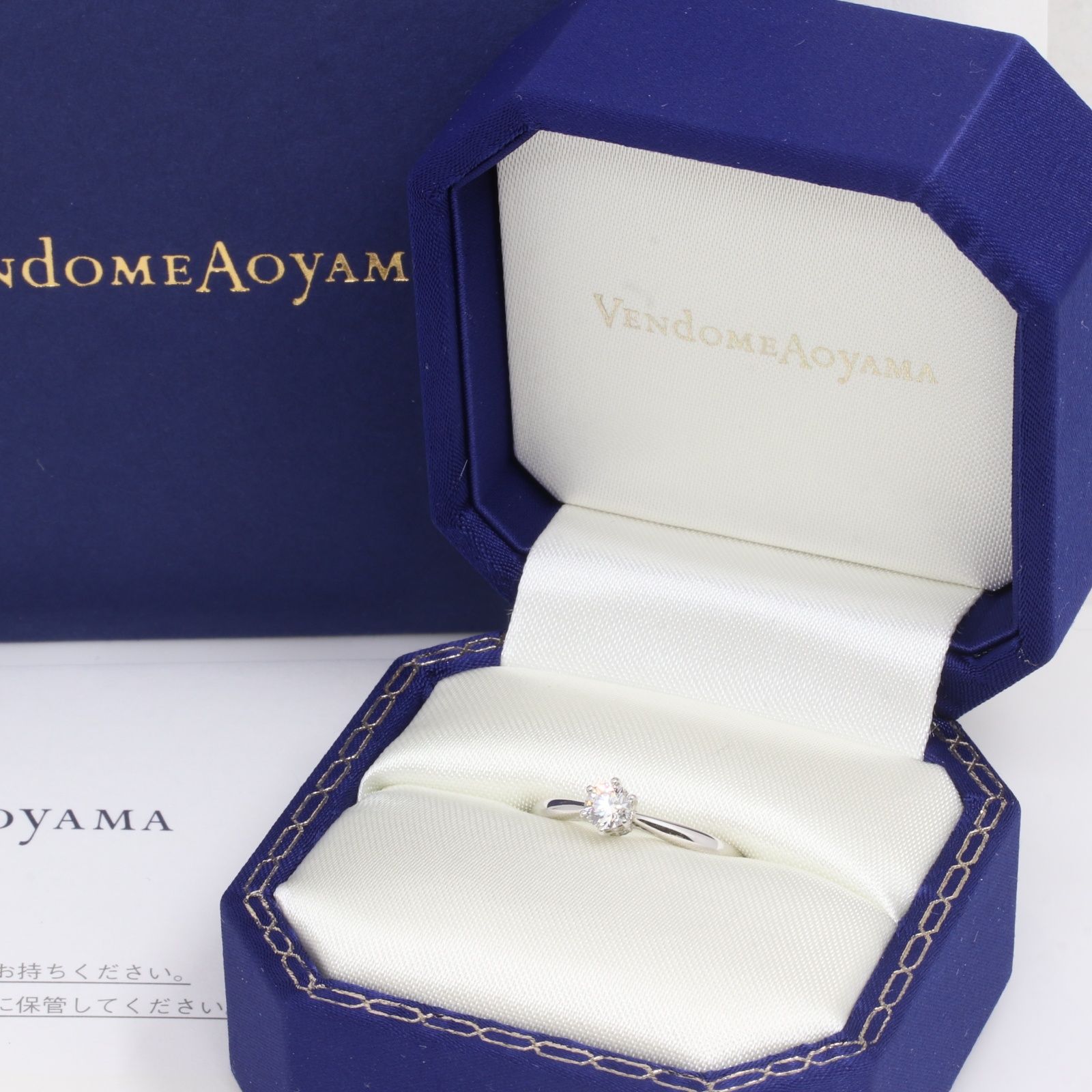 IT7Z61MVVH34 VENDOME AOYAMA ヴァンドーム青山 Pt950 ダイヤリング D0