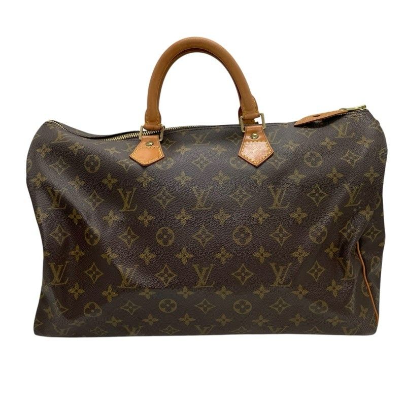 ルイ・ヴィトン LOUIS VUITTON スピーディ40 M41522 ブラウン ゴールド