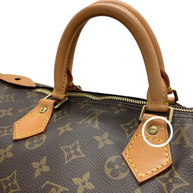 ルイ・ヴィトン LOUIS VUITTON スピーディ40 M41522 ブラウン ゴールド