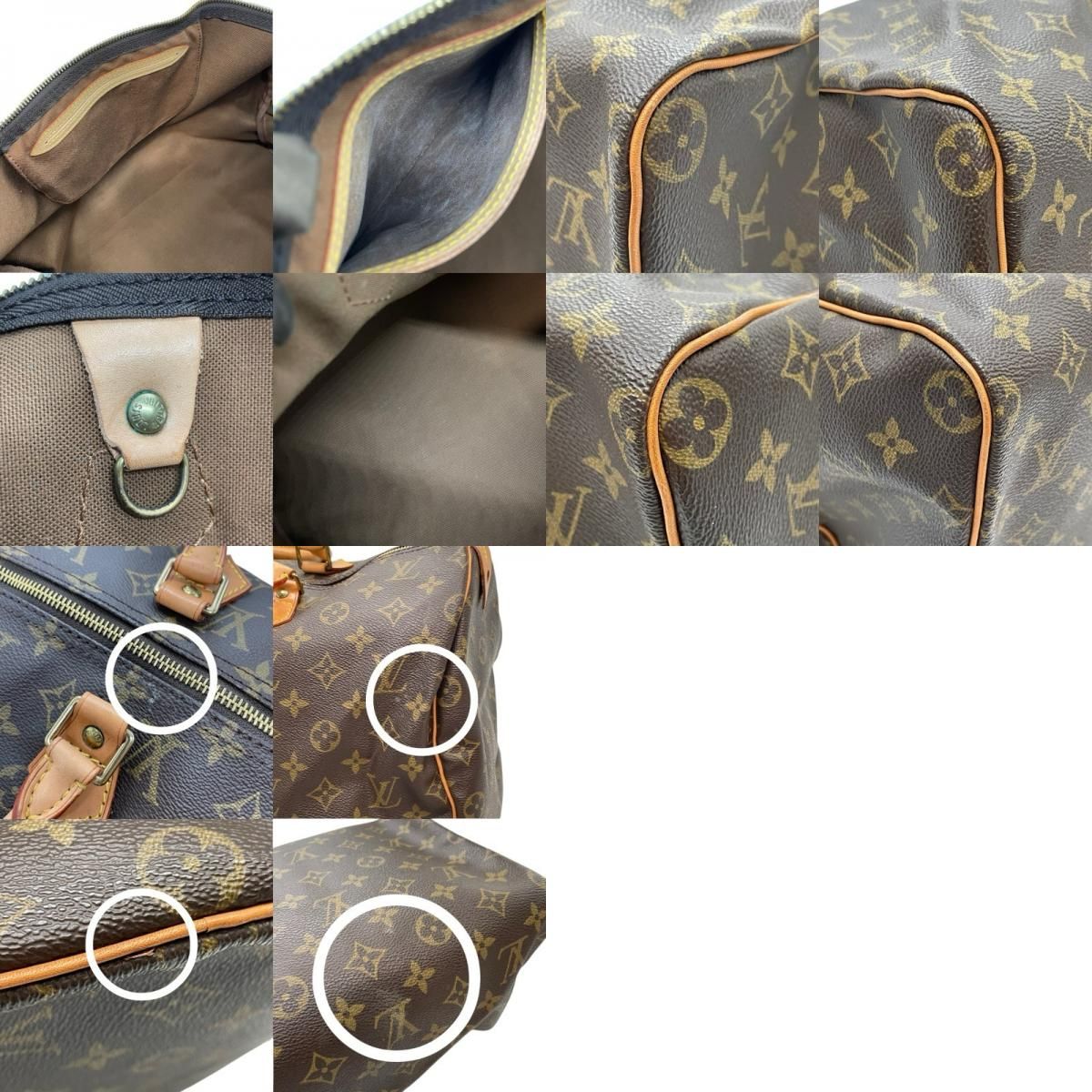 ルイ・ヴィトン LOUIS VUITTON スピーディ40 M41522 ブラウン ゴールド