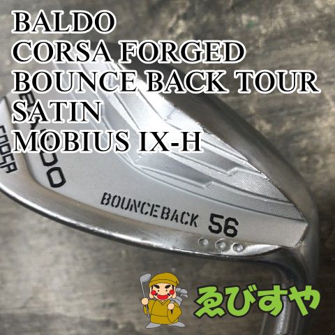 狭山□【】 ウェッジ バルド CORSA FORGED BOUNCE BACK TOUR SATIN