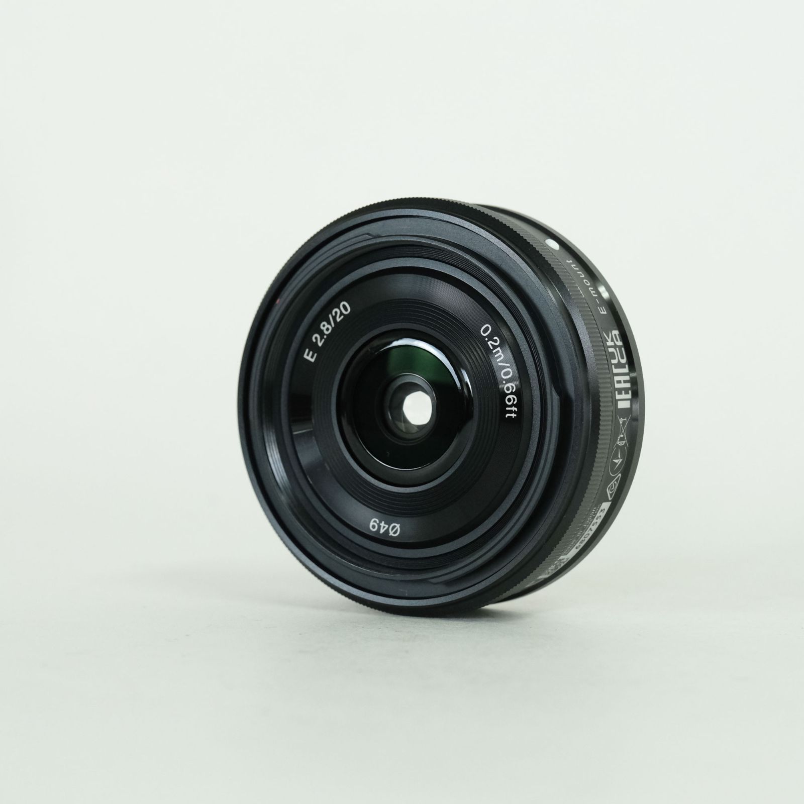 美品] SONY E 20mm F2.8 SEL20F28 | SONY Eマウント - メルカリ