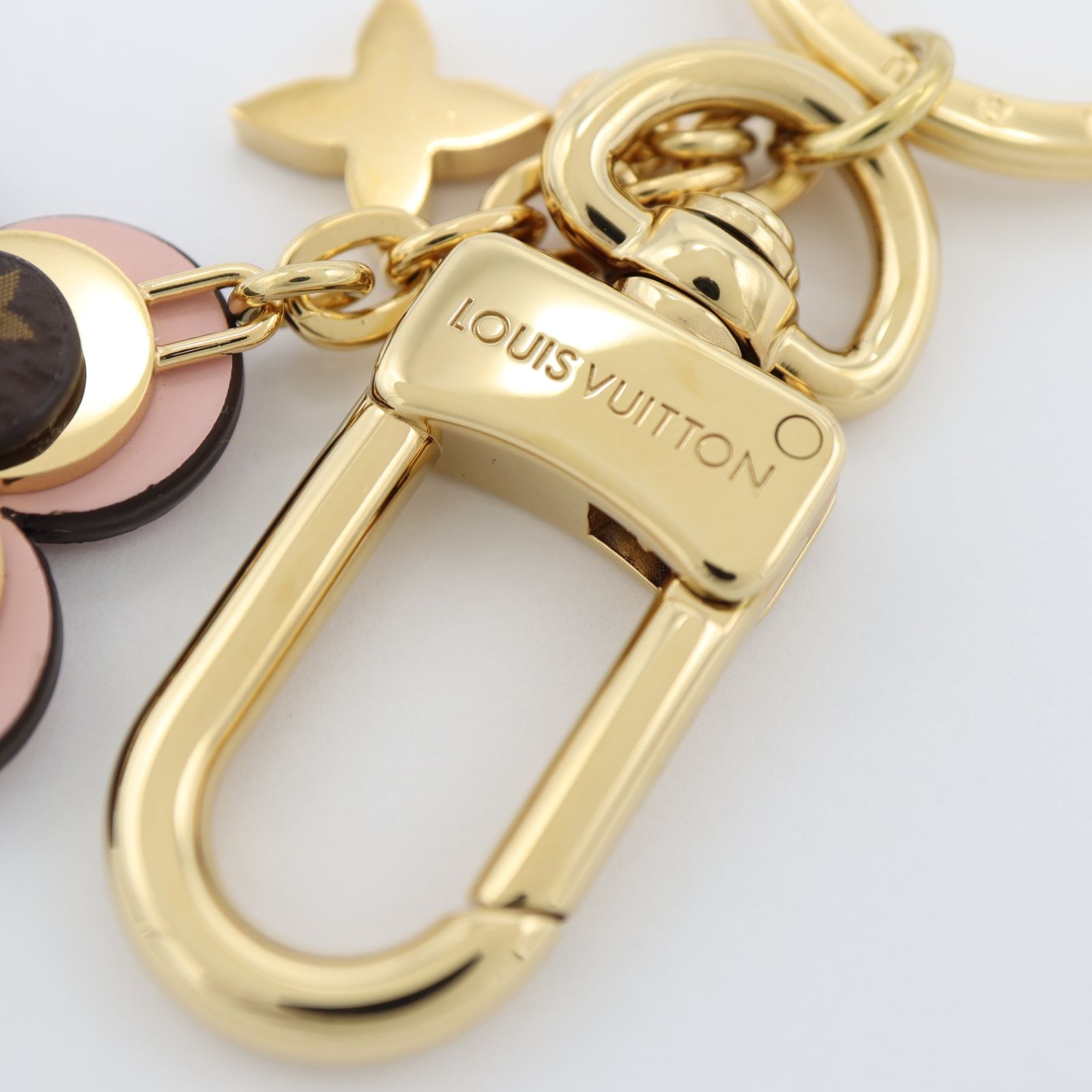 LOUIS VUITTON ルイヴィトン LV M63085 キーホルダー・ブルーミング