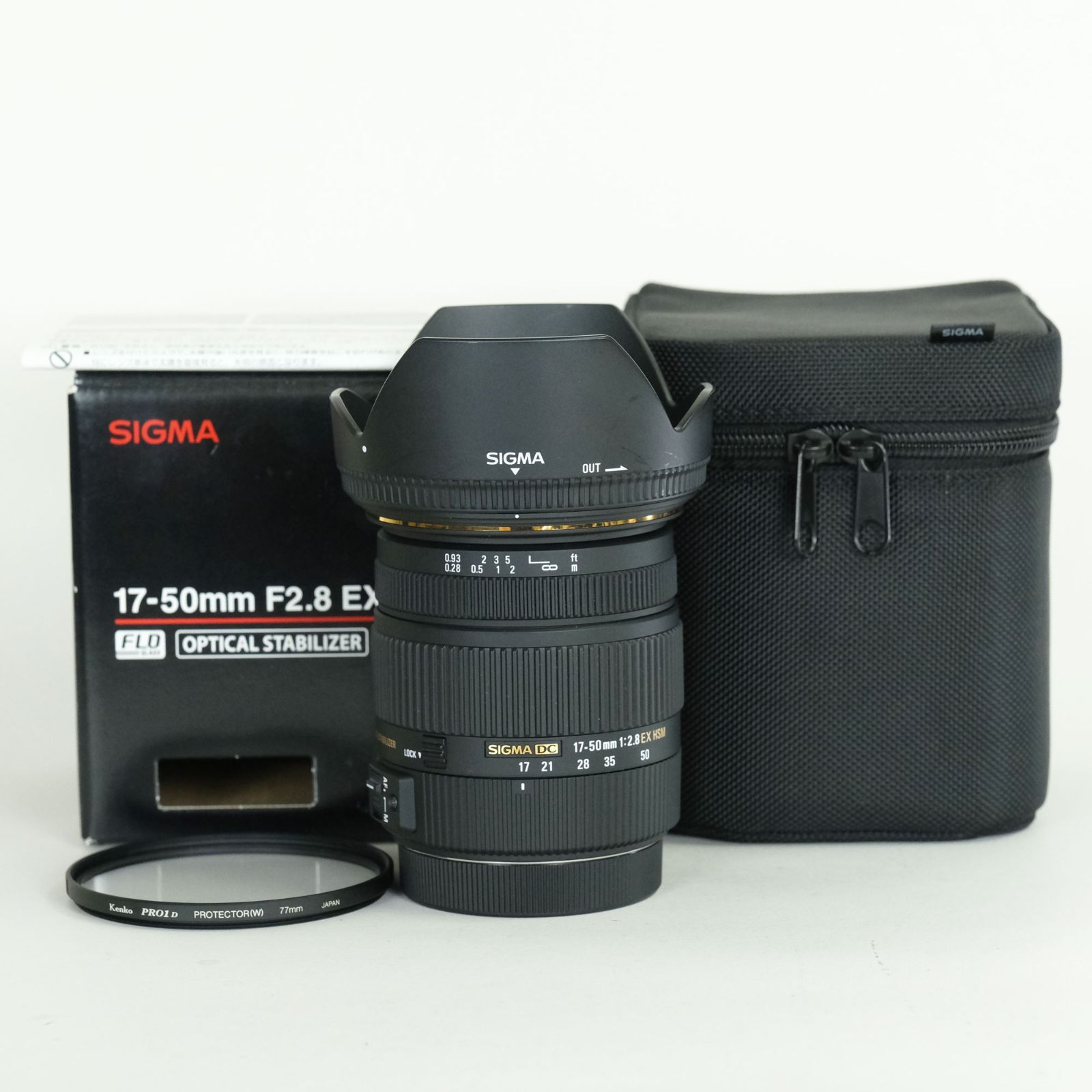 美品 | フィルター付] SIGMA 17-50mm F2.8 EX DC OS HSM