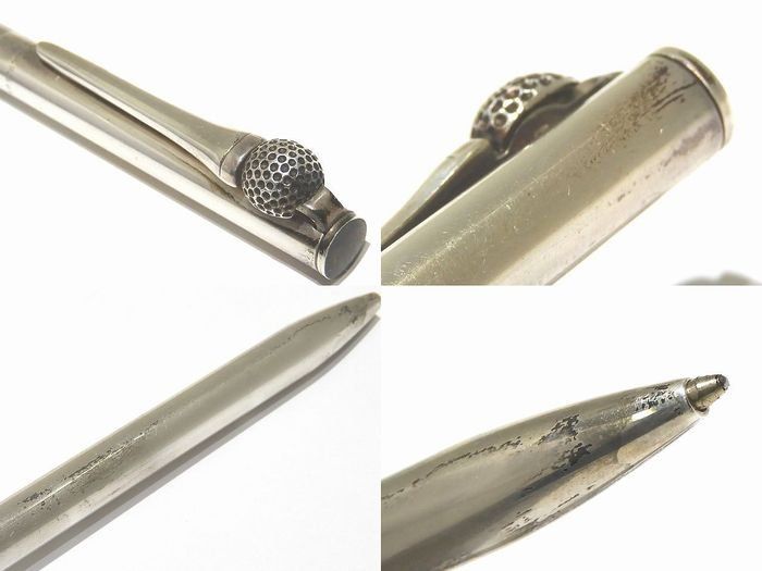 TIFFANY ティファニー シルバー925 ツイスト ボールペン ☆ ゴルフ