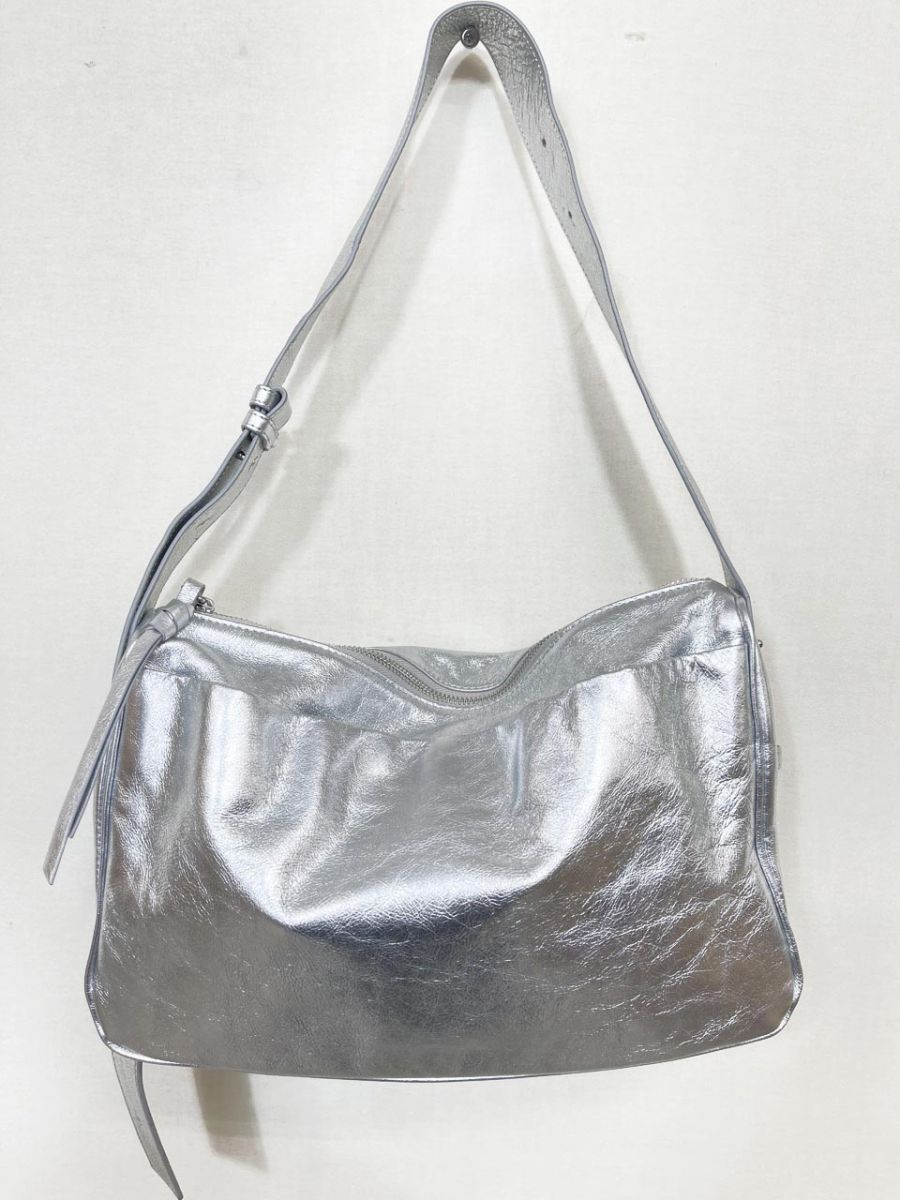 BEARDSLEY ビアズリー ショルダー バッグ 肩掛け シルバー